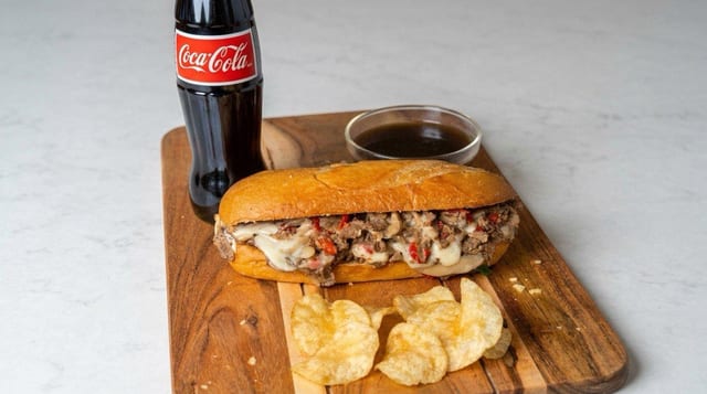1. Philly Cheesesteak.