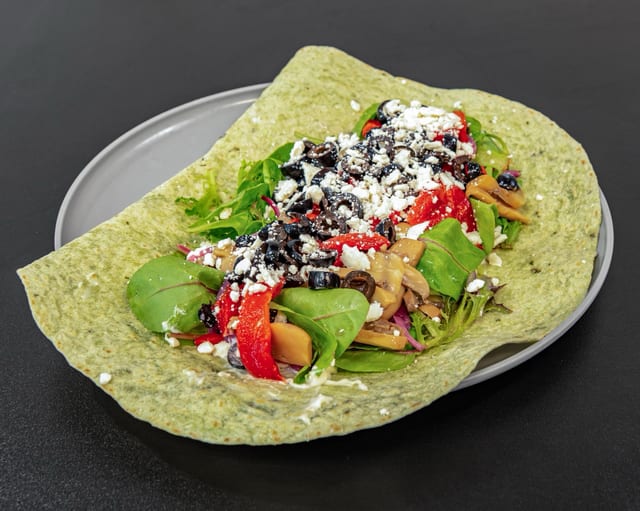 37. Vegetarian Wrap.