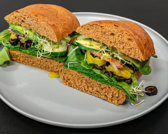 33. Garden Sandwich.
