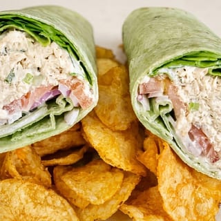 36. Tuna Salad Wrap