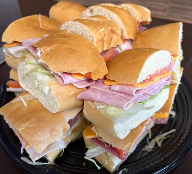 Small Sandwich Party Tray.